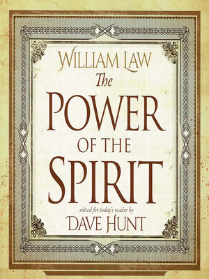 cover image of The Power of the Spirit